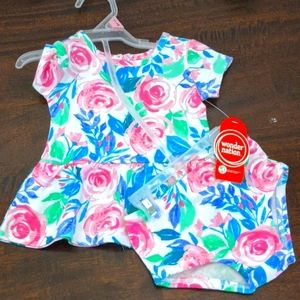 3/$15 0-3M Floral Dress